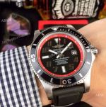 Copy Breitling Superocean Chronometre Abyss Watches Red Inner